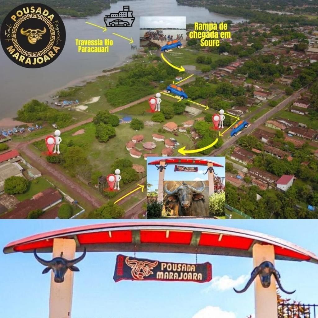 Pousada Marajoara- Hotel Fazenda-Turismo De Aventura 索雷 外观 照片